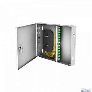 NTSS Кросс настенный NTSS PREMIUM предсобранный, 12 портов SC/APC, 9/125 мкм, (сплайс, пигтейлы, кдзс, планки, адаптеры) NTSS-WFOB-PM-12-SC/A-9-SP1.5G1A