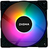 Вентилятор Digma DFAN-FRGB1 RGB 120мм черный 3-pin 4-pin (Molex)Ret