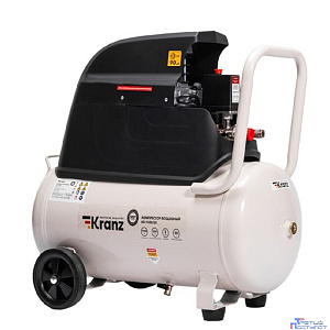 Kranz (KR-16-1152) Компрессор воздушный KR-1500/50, 1500Вт, 280 л/мин, 50л