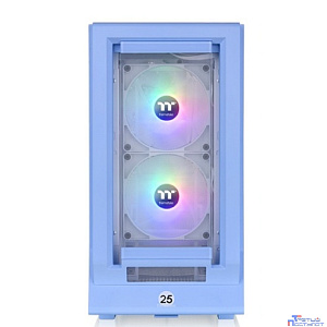 Корпус Thermaltake Ceres 350 MX голубой без БП E-ATX 2x140mm 2xUSB3.0 audio bott PSU