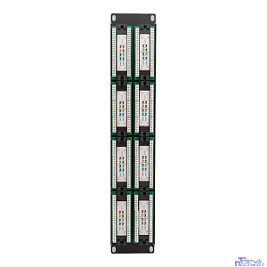 Rexant (04-0022) Панель коммутационная 19", 2U, 48 портов, UTP, RJ-45, CAT 5e
