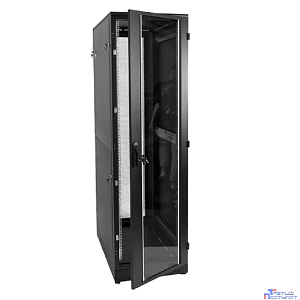 ЦМО Шкаф телекоммуникационный напольный 42U (600x800) дверь стекло, цвет чёрный  (ШТК-М-42.6.8-1ААА-9005) (3 коробки)