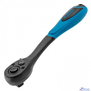 GROSS Ключ-трещотка 1/2", 72 зуба, Comfort, с быстрым сбросом, CrV, 2-х комп. рукоятка [14082]