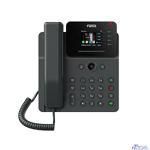 Fanvil V61W , 4 SIP-акк., 2,4", 320x240 Цвет. экран, POE, БП в комп., 2x1 Gbps, Wi-Fi 6, BT 5.4