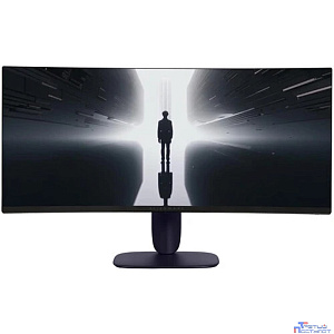 Монитор Dell 34" AW3425DWM 1500R Black, 21:9, VA, UWQHD, 1ms, 400cd, 180Hz, HDMI, DP, USB, HAS