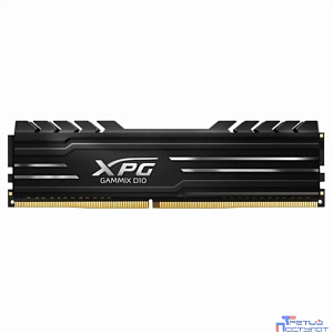 A-data DDR4 8GB XPG GAMMIX D10, 3600MHz CL18-22-22, 1.35V, Черный Радиатор
