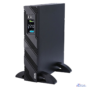 PowerCom Smart King Pro+ SPR-1000 LCD ИБП {Line-Interactive, 1000VA/800W, Rack/Tower, 8хС13, Serial+USB, SmartSlot} (1152572)