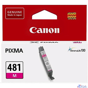Картридж струйный Canon CLI-481 M 2099C001 пурпурный для Canon Pixma TS6140/TS8140TS/TS9140/TR7540/TR8540