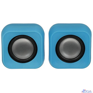 RITMIX SP-3010 blue {RMS: 5 Вт (2 х 2,5 Вт), Диаметр динамиков: 2’’,  Частотный диапазон: 100 -20 кГЦ, Отношение сигнал/шум: ?80 дБ}