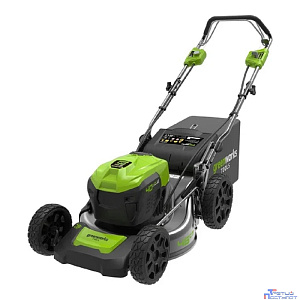Greenworks GD40LM46SPK4 Газонокосилка аккумуляторная, 40V, 46см, самоходная, бесщеточная, c 1хАКБ 4 Ач и ЗУ [2506807UB]