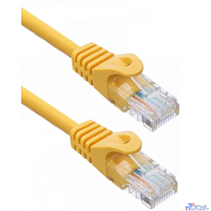 Кабель ACD Патч-корд ACD-LPU5E-50Y |ACD-LPU5E-50Y| Cat5e UTP 24AWG 4Pair, 7/0.18мм CCA Желтый, 5.0м, (741623)