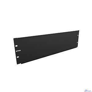 NTSS Панель 3U заглушка NTSS, крепление 19 3U, черный RAL 9005 NTSS-FUB-3U-BL