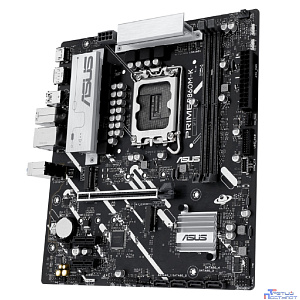 ASUS PRIME B860M-K (Socket 1851, mATX, 2xDDR5(128GB), DP/HDMI, 1xPCIe 4.0x16/2xPCIe 4.0x1, 1xLAN (2.5GbE), 4xSATA 6Gb/s, 2xM.2, 3xUSB 3.2, 3xUSB 2.0)