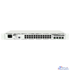 ELTEX MES2324 Ethernet-коммутатор 24 порта 10/100/1000 Base-T, 4 порта 10GBase-R (SFP+)/1000Base-X (SFP), L3, 220V AC