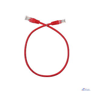Aopen Патчкорд литой Aopen/Qust UTP кат.5е 0,5м красный <ANP511_0.5M_R>