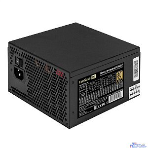 Exegate EX297233RUS Блок питания 850W 80 PLUS® GOLD 850VSP FC (ATX3.0, APFC, КПД 90% (80 PLUS GOLD), 120mm fan, 24pin, 2x(4+4)pin, PCIE5.0/12VHPWR, 4xPCI-E, 6xSATA, 3xIDE, 1xFDD, Full Cable Management