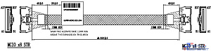 Кабель SuperMicro CBL-MCIO-1255M5FH