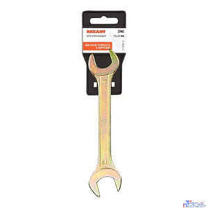 Rexant (12-5830-2) Ключ рожковый 17х19мм, желтый цинк