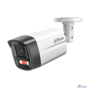 DAHUA DH-IPC-HFW2249TLP-S-LED-0280B-PRO Уличная цилиндрическая IP-видеокамера WizColor 2Мп, 1/2.9” CMOS, объектив 2.8мм, видеоаналитика, микрофон, LED 50м, IP67, металл