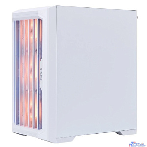 1STPLAYER BULLET HUNTER H2 ARGB White / mATX / 4x120mm ARGB fans / H2-WH-4F7-W