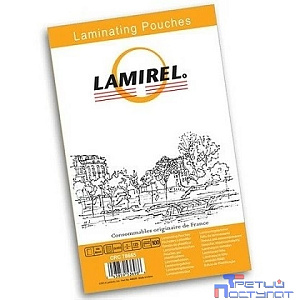 Пленка для ламинирования Fellowes 125мкм (100шт) глянцевая 54x86мм Lamirel (LA-78665)