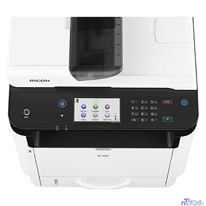 Ricoh LE M 320F, МФУ, A4, 256Мб, 32стр/мин, дуплекс, ARDF35, сенс.экран, факс, PS, LAN, старт.картр.7000стр.(408534)