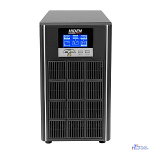 ИБП HIDEN EXPERT UDC9202S, встроенные АКБ в корпусе (6х7А/ч), 2 kVA/1,8 kW  {С двойным преобразованием напольного исполнения 2000 ВА / 1800 Вт,4 розетки Schuko, SNMP слот, USB, RS232, EPO}