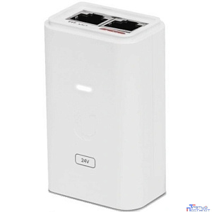 UBIQUITI POE-24-24W-G-WH, Gigabit PoE Injector, 24V/1A (24W), white