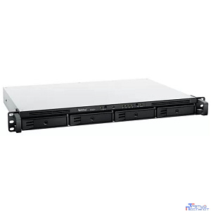 Synology RS422+ RackStation Сетевое хранилище (1U, 4x3.5/2.5" HDD, 2-core 2.6 GHz, 2 GB DDR4 ECC, 2xGbE LAN)