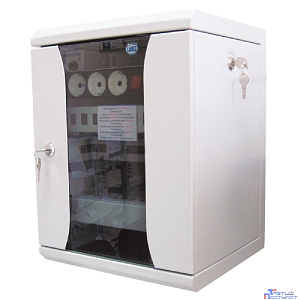 ЦМО Шкаф телекоммуникационный настенный 10" 8U, (320х255) 420x320x305 (ШРН-8.255-10)