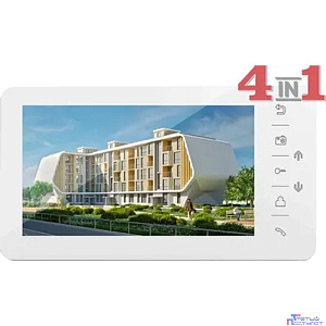 Монитор видеодомофона Tantos Prime HD (White)