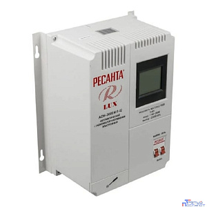 Ресанта АСН-3 000 Н/1-Ц 63/6/21 Стабилизатор Lux {220В±8%, Габариты 260х155х310, Вес 8кг}