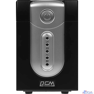 PowerCom Imperial IMP-1200AP ИБП {Line-Interactive, 1200VA / 720W, Tower, 6xIEC-320 С13: 4 с резервным питанием + 2 с фильтрацией, USB} (671478)
