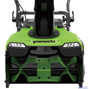 Greenworks GD40STX2 Снегоуборщик аккумуляторный, 40V, 51 см, с 1хАКБ 4 Ач и ЗУ [2603407UB]