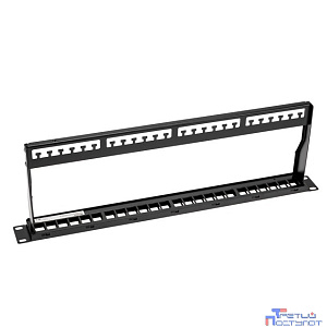 Rexant (02-0053) Панель коммутационная наборная 19", 1U, 24 порта, UTP