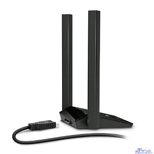 TP-Link Archer TX20U Plus Двухдиапазонный USB-адаптер высокого усиления с поддержкой Wi-Fi AX1800 и двумя антеннами