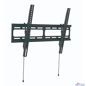 Wize [WT55]  для 32"-80" LCD телевизоров, VESA 600x400, угол наклона 3-12°, расстояние от стены 4 см, до 45 кг, черн., розн. упаковка