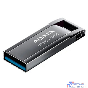 A-DATA Flash Drive 128GB UR340 AROY-UR340-128GBK USB3.2 черный