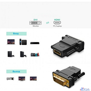 KS-is KS-470 Адаптер DVI-D M HDMI 15F v1.4