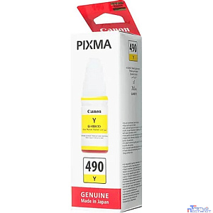 Canon 0666C001 Чернила Canon GI-490 Y (yellow), 70 мл