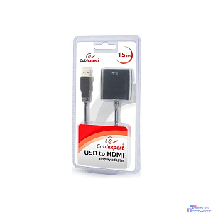 Cablexpert Видеоадаптер (конвертер) USB 3.0 --> HDMI (A-USB3-HDMI-02)