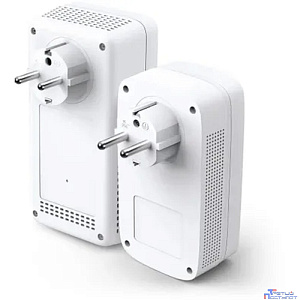 TP-Link TL-WPA8631P KIT AV1300 Комплект двухдиапазонных гигабитных Powerline-адаптеров с Wi-Fi и встроенной розеткой