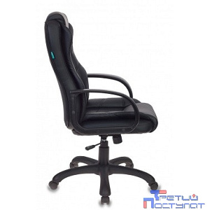 Кресло руководителя Бюрократ CH-839/BLACK черный Пегас искусственная кожа [1088448]