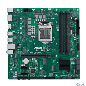 Asus PRO Q570M-C/CSM Soc-1200 Intel Q570 4xDDR4 mATX AC`97 8ch(7.1) GbLAN RAID+VGA+HDMI