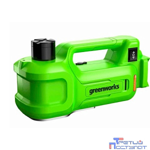 Greenworks G24JACK Гидравлический автомобильный домкрат, 24v, без АКБ и ЗУ (аккумуляторный) в сумке [3401407]