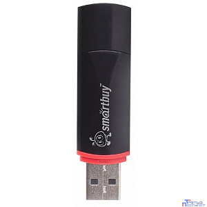 Smartbuy USB Drive 4Gb Crown Black SB4GBCRW-K