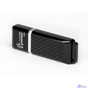 Smartbuy USB Drive 4GB Quartz series Black (SB4GBQZ-K)