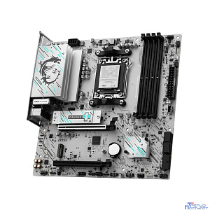 Материнская плата MSI B840M GAMING PLUS WIFI6E SocketAM5 AMD B840 4xDDR5 mATX AC`97 8ch(7.1) 2.5Gg RAID+HDMI