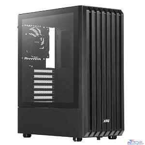XPG VALOR STORM BLACK (VALORSTORMMTWOF-BKCWW) (Midi-Tower, черный, TG)