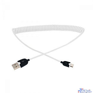Rexant (18-4301) Кабель USB-A – micro USB, 2,4А,  1м, белый, витой